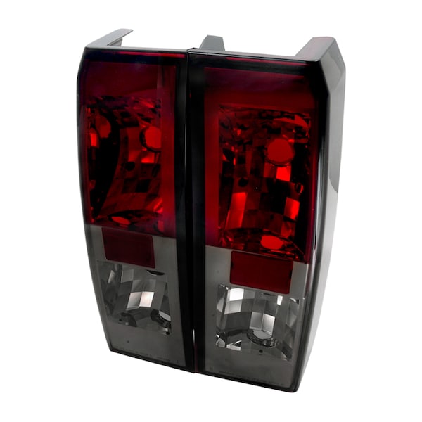 Spec-D Tuning 05-10 Hummer H3 Altezza Tail Light Red Smoke LT-H306RG-TM - main
